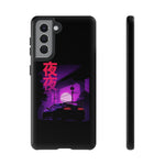 MK4 Supra Purple Night Vaporwave JDM Tough Phone Case Cover