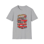 1961 300G Convertible Classic Car T-Shirt – Vintage Red Muscle Car Graphic