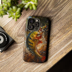 Peacock Bass Strike Phone Case Freshwater Fishing Gift for Anglers