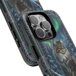 Norwegian Forest Cat Nordic Art Tough Phone Case