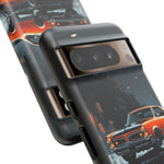 1966 GTO Orange Rainy City Tough Phone Case Cover Gift Art
