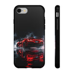 Z06 C8 Phone Case, Red Smoke Studio Reflection Cover