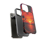 Basketball Court Sunset Phone Case | Tough Phone Case