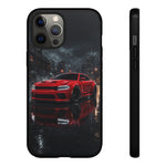 Charger Hellcat Widebody Red Rain Art Phone Case