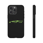 Lime Green C8 Corvette Phone Case for Chevy Fans, Tough Protective Cover