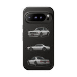 Silver Hakosuka Skyline Classic Sports Car Tough Phone Case for JDM Fans