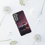 Soft White C3 Corvette Mauve Sky Phone Case