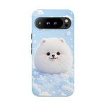 Samoyed Kawaii Snowball Chibi Pet Dog Breed Art Tough Phone Case