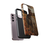 German Wirehaired Pointer Autumn Art Tough Phone Case