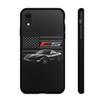 Black C5 Phone Case American Sports Car Tough Cover Gift