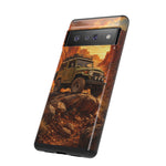 Land Cruiser FJ40 Classic 4x4 Red Rock Canyon Art Tough Phone Case