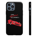 1991 Camaro Heartbeat Red Muscle Car Tough Phone Case Cover