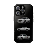 Silver Hakosuka Skyline Classic Sports Car Tough Phone Case for JDM Fans
