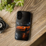 Orange C6 Neon Car Meet Tough Phone Case