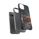 1966 GTO Orange Rainy City Tough Phone Case Cover Gift Art