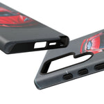 Red C8 Z06 Track Wing Tough Phone Case Cover Gift Art