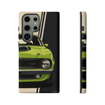 Cuda Shaker Hood Lime Light Tough Phone Case