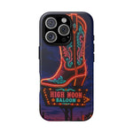 Neon Cowboy Boot phone case | High Noon Saloon design