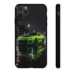 Camaro ZL1 Neon Green Muscle Car phone case | Tough Cover