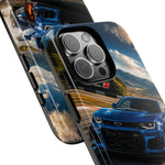 Track Day Modern Camaro ZL1 Tough Phone Case