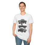 Black 1978 Chevy K10 Pickup T-Shirt | Classic Truck Illustration Tee