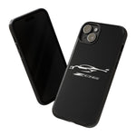 White C8 Z06 Phone Case for Chevy Fans, Tough Protective Cover