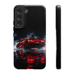 Z06 C8 Phone Case, Red Smoke Studio Reflection Cover