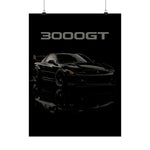 3000GT Poster Wall Art Print JDM Sports Car Garage Decor Gift