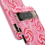 Candy Swirl Lollipop Art Tough Phone Case