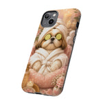Spa Shih Tzu Phone Case | Cute Dog Relaxation