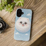 Samoyed Kawaii Snowball Chibi Art Tough Phone Case