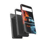 1969 Camaro Fire Ice Muscle Tough Phone Case Cover Gift Art