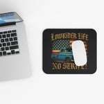 Lowrider Life No Strife Mouse Pad Classic Chevy Truck American Flag Desk Mat