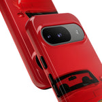 Red Miata Phone Case, NA MX5 90s JDM Roadster Tough Cover