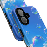 Bubbles Over Grass phone case | Tough Cover