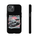 R34 Skyline GT-R Sakura Mountain JDM Tough Phone Case Gift