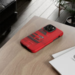 Red Skyline Phone Case, R34 GTR 90s JDM Legend Tough Cover for Men Gift