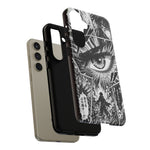 Manga Speed Lines Art Tough Phone Case