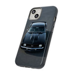 1969 Camaro SS Black Overhead Tough Phone Case Cover Gift Art