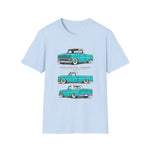 Vintage 1964 Chevy C10 Pickup Truck T-Shirt | Classic Lowrider Illustration
