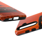 Orange Cuda Phone Case, 71 Classic Muscle Car Tough Cover