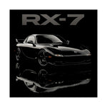 1996 RX-7 FD Poster Wall Art Print JDM Rotary Sports Car Garage Decor