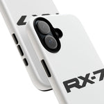 RX-7 Logo Phone Case for JDM Fans, Tough Protective Cover