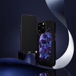 Holographic Skull Phone Case, Shattered Glass Iridescent Cover
