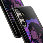 Melancholy Anime Girl Phone Case Vaporwave Tough Case