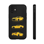 Yellow Camaro SS Muscle Car Phone Case Tough Multi View Print