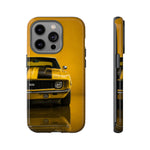 Classic Camaro SS Phone Case, Yellow 69 Muscle Car Cover, Gift for Guys