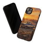 73 Chevy C10 Square body Truck Two-Tone Sunrise Tough Phone Case