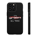 1970 C10 Red White Classic Pickup Tough Phone Case Cover