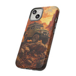 Land Cruiser FJ40 Classic 4x4 Red Rock Canyon Art Tough Phone Case